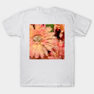 Gerbera Daisy Abstract T-Shirt